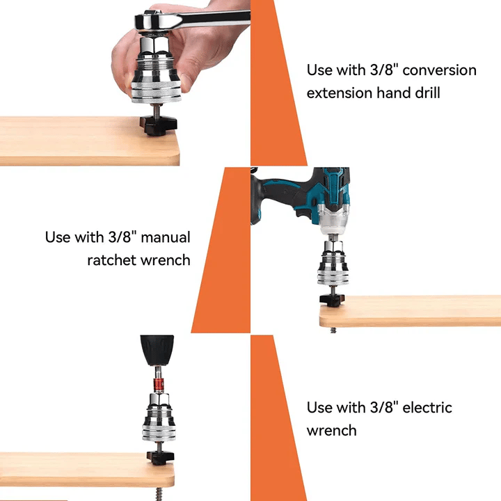 VersaBite Pro™ – Universal Adjustable Socket Wrench