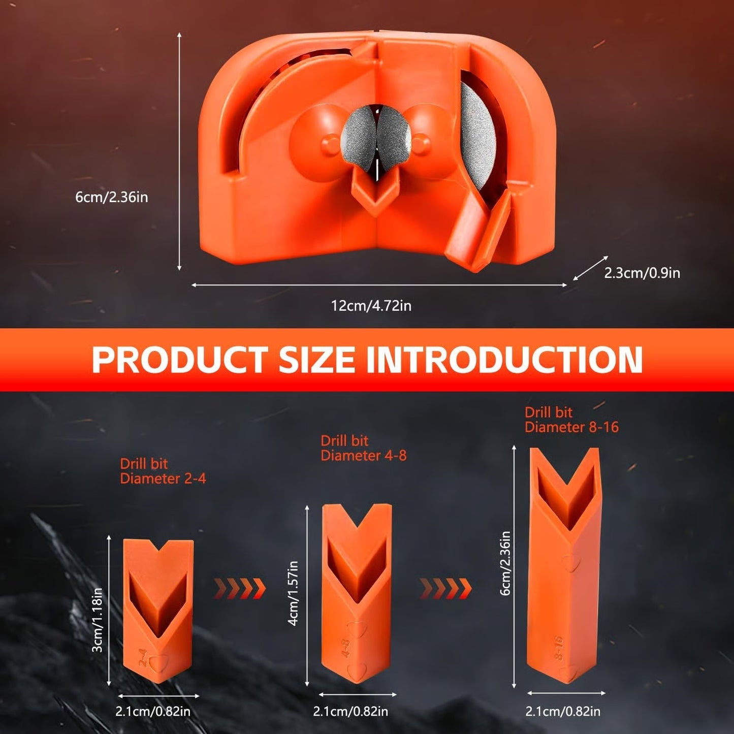 SharpEdge Pro™ - Professional Drill Bit Sharpener.