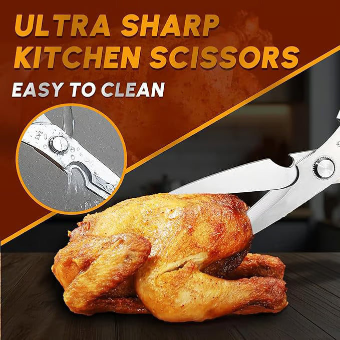MultiSnip™ - Professional Kitchen Scissors