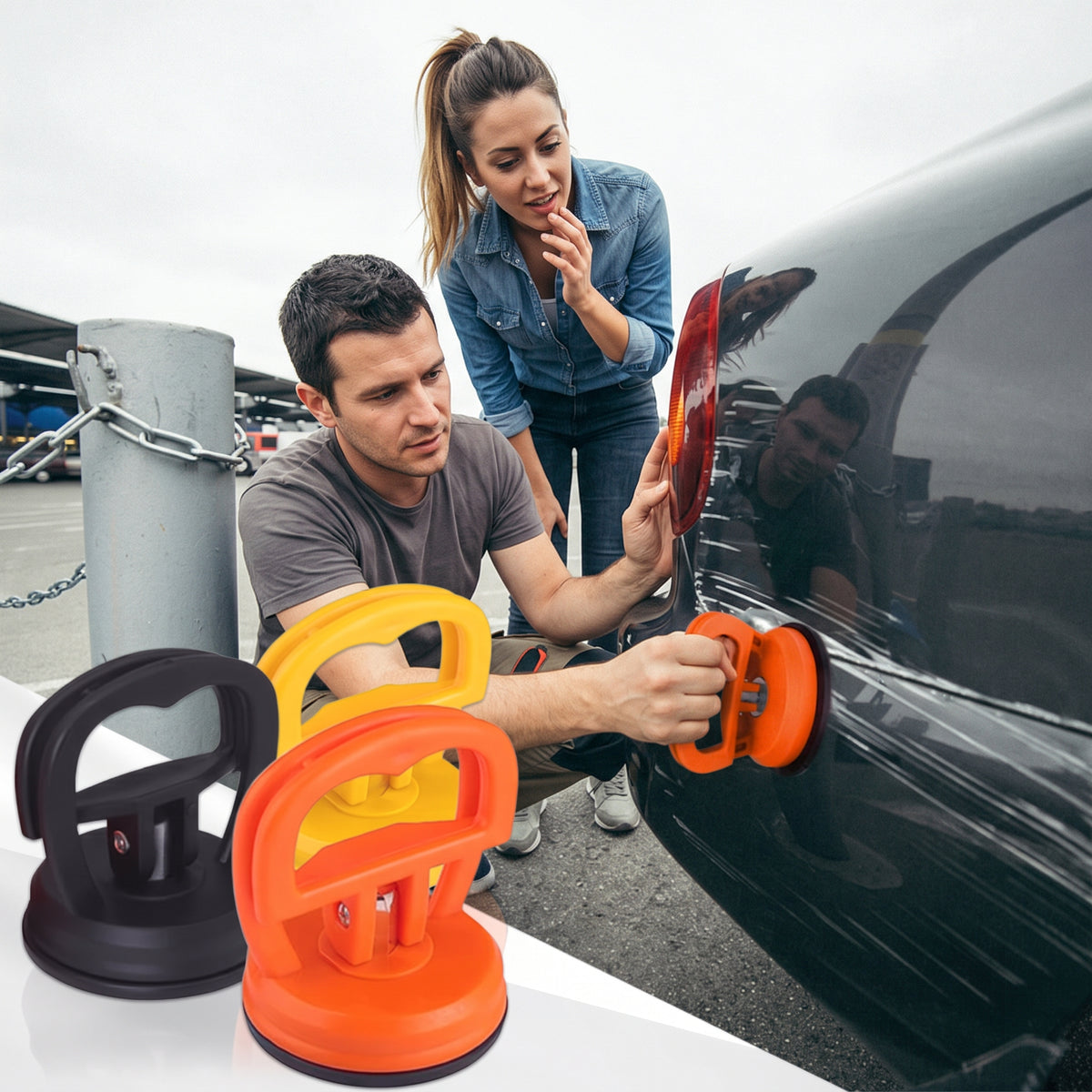FixDent™ – Portable Car Dent Repair Suction Cup