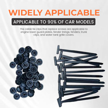 SnapLock™ – Universal Cable Tie Buckle | One-Click Lock, No Screws Needed—Fix Loose Car Parts Fast!