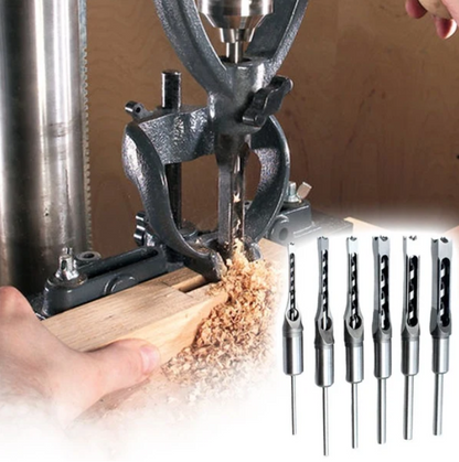 QuadCut Pro™ – Square Mortise Drill Bits