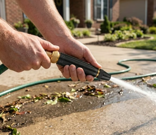 WaterMini™ - High-Pressure Metal Hose Nozzle