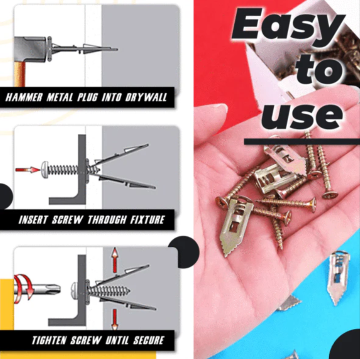 WallGrip™ – High-Strength Self-Tapping Screws
