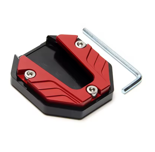 BikeSteady™ – Non-Slip Motorcycle Kickstand Pad