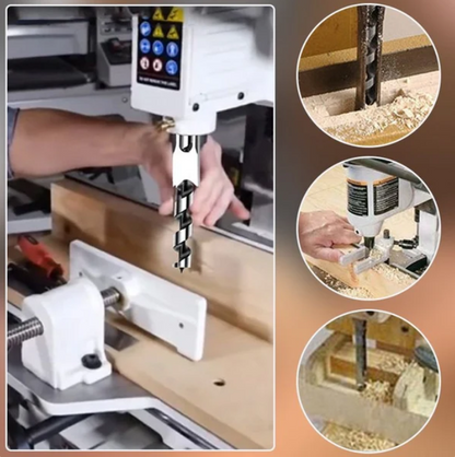 QuadCut Pro™ – Square Mortise Drill Bits