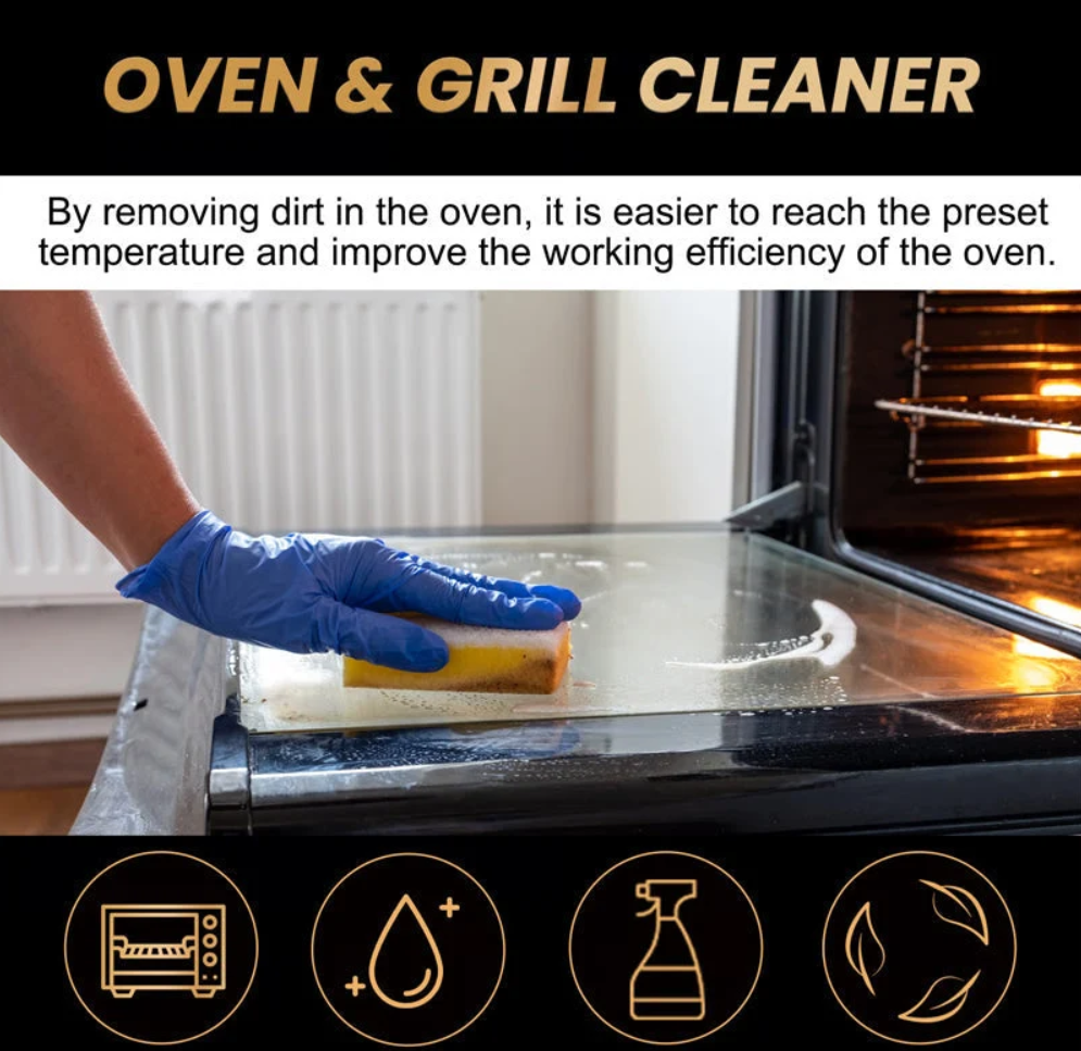 DegreasePro™ – Heavy-Duty Oven & Grill Degreaser Spray