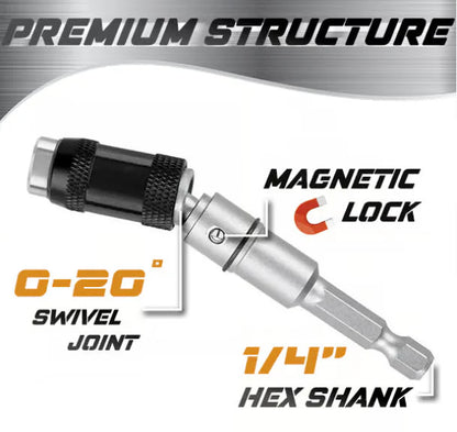 SwivelPro™ - Magnetic swiveling bit tip holder