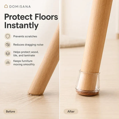 ChairGuard™ - Scratch-Free Chair Leg Covers