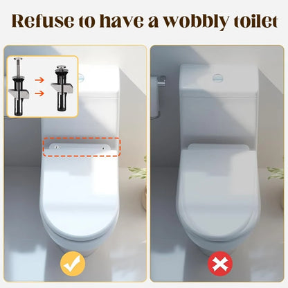FixSeat™ – Universal Toilet Seat Expansion Bolts