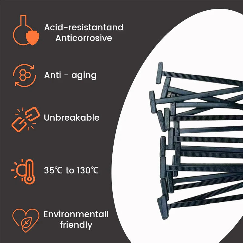 SnapLock™ – Universal Cable Tie Buckle | One-Click Lock, No Screws Needed—Fix Loose Car Parts Fast!