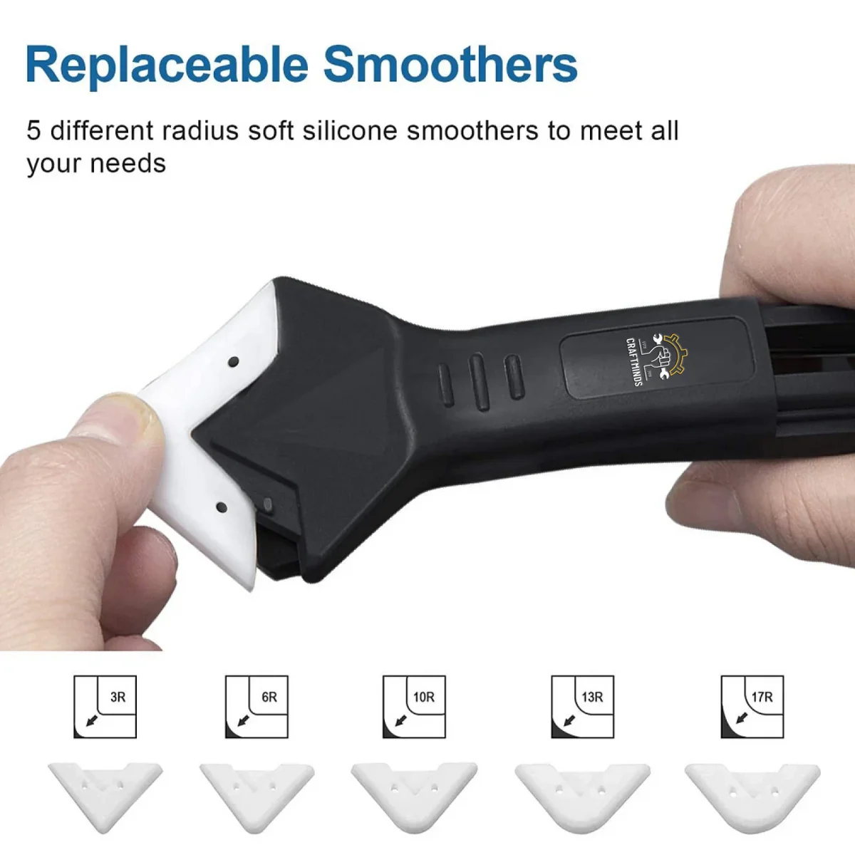 GroutEdge™ – 3-in-1 Silicone Finishing Tool