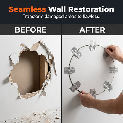 QuickMend Backers™ – Drywall Hole Repair Clips
