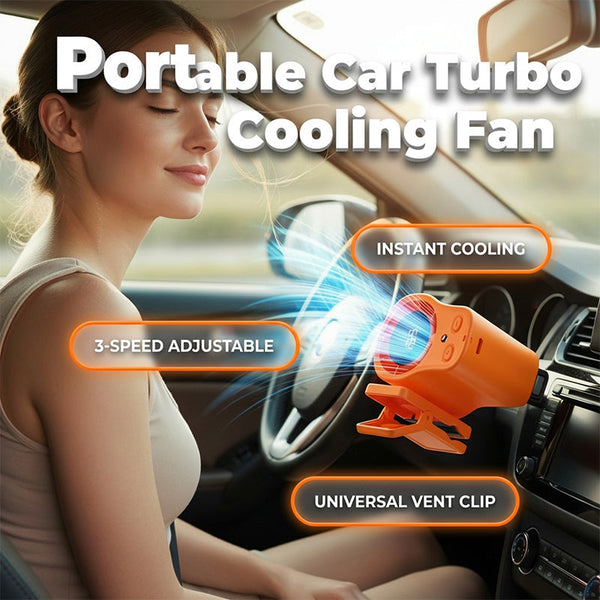 DriveChill Pulse™ – Car Vent Cooling Fan