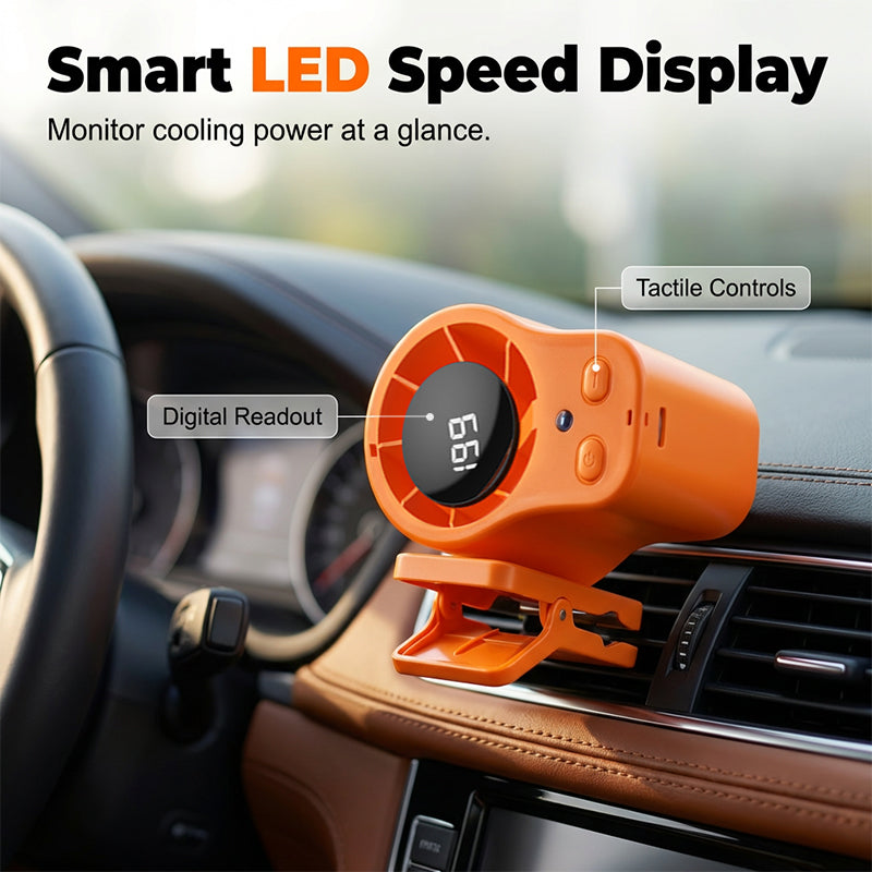 DriveChill Pulse™ – Car Vent Cooling Fan