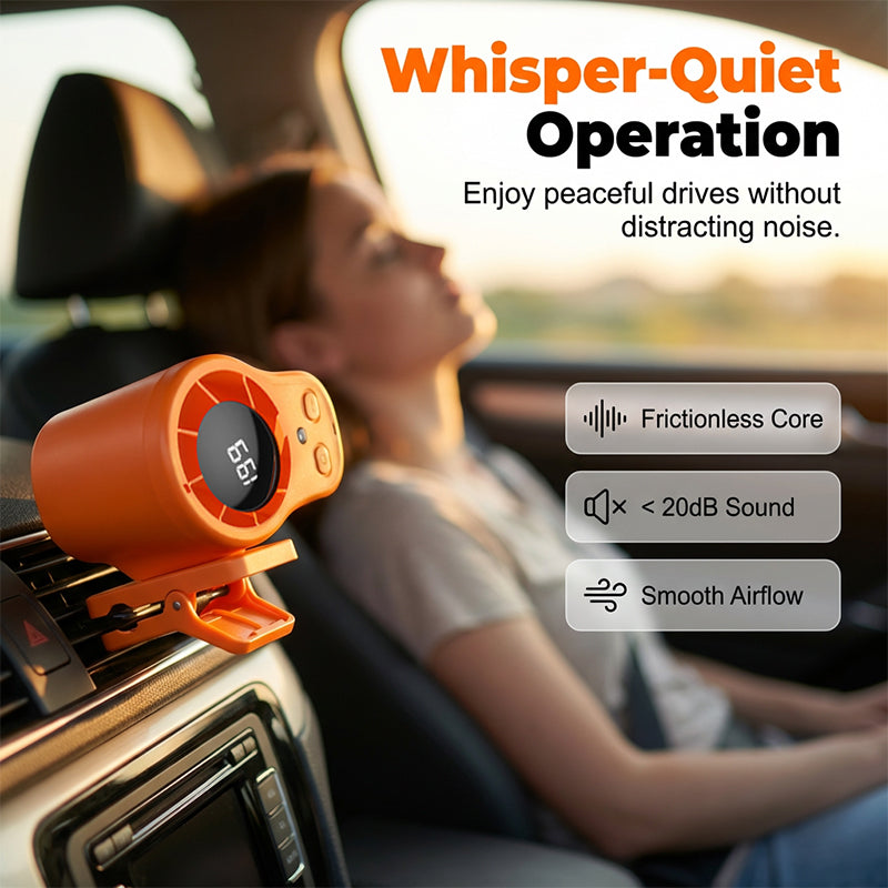 DriveChill Pulse™ – Car Vent Cooling Fan