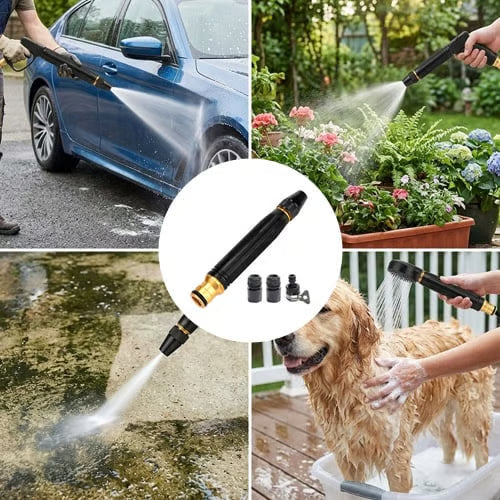 WaterMini™ - High-Pressure Metal Hose Nozzle